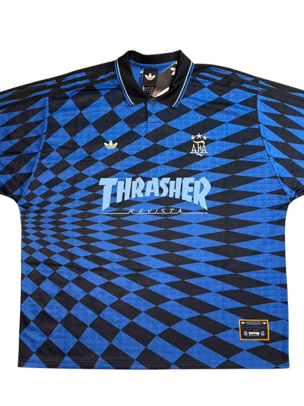 Thrasher Skateboarding x AFA Argentina x Adidas Soccer Jersey - XXL - Picture 1 of 9
